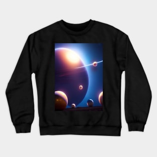 SYLISH SPACE JOURNEY Crewneck Sweatshirt